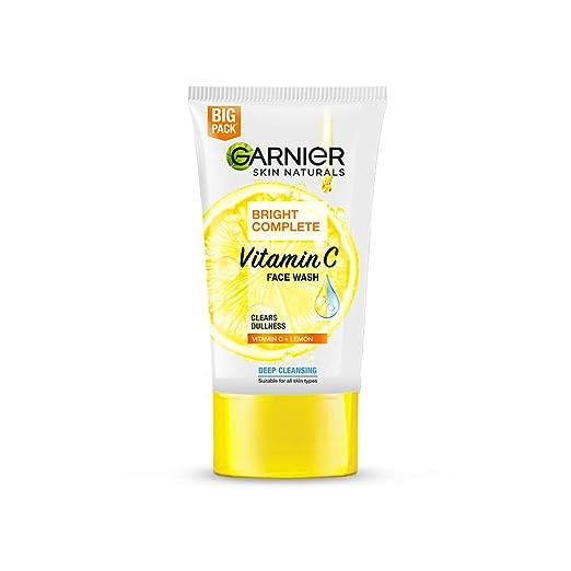 Garnier Skin Naturals Bright Complete Vitamin C Face Wash, 150g