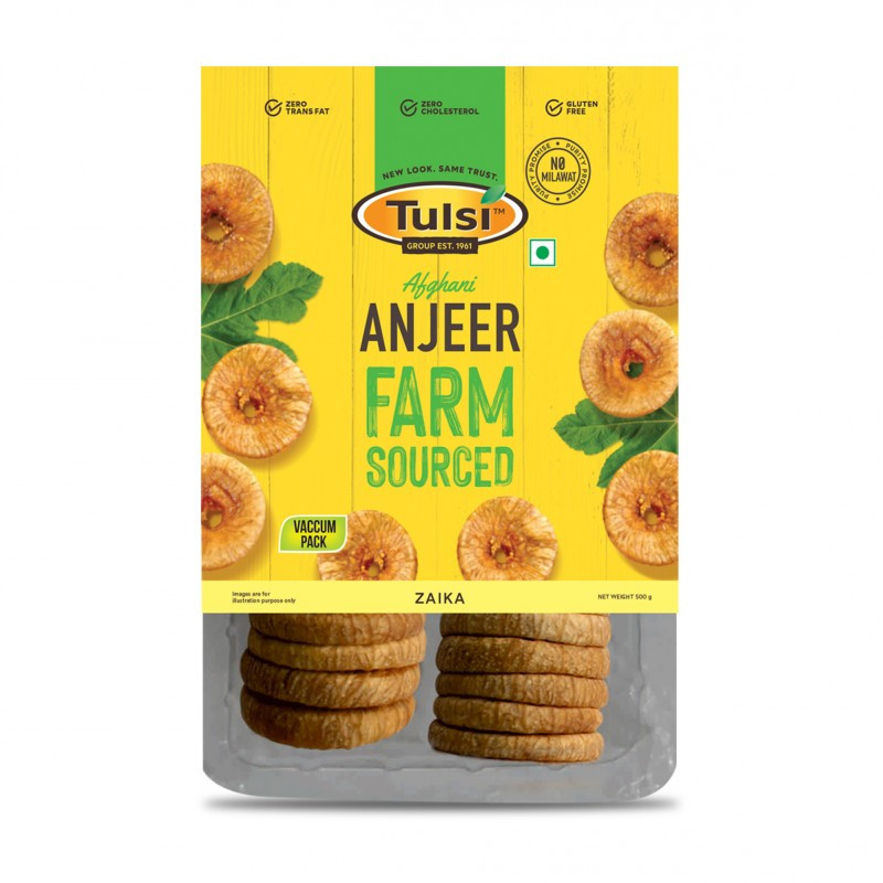 Tulsi Dry Figs Anjeer Zaika 250g X 24 (6kg. pack)