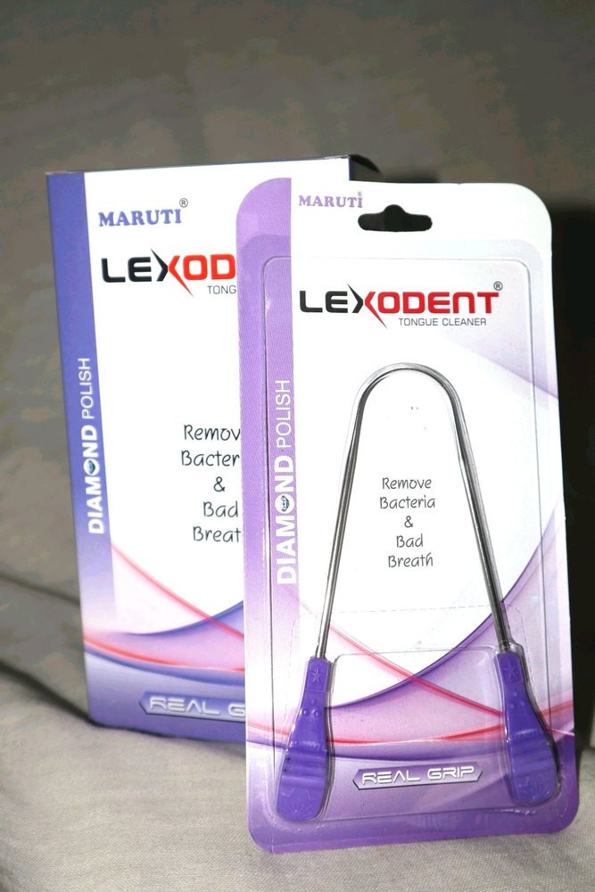 Maruti Lexodent Jibhi / Plastic Handle Tounge Cleaner