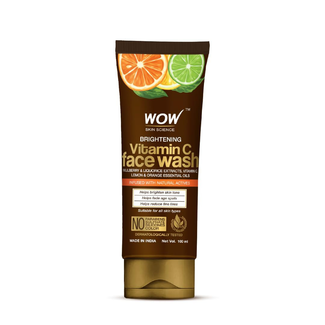 WOW Skin Science Brightening Vitamin C Face Wash 100ml